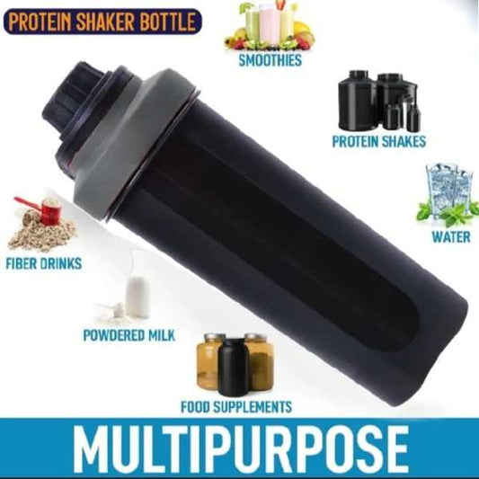 Imperial Shaker Bottle 700ml/black Elegant Water Bottle