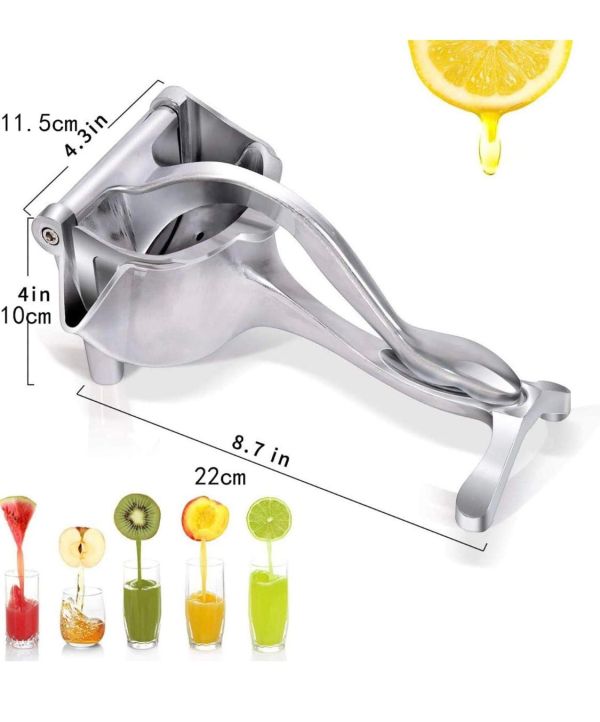 Imperial Fruit Press Juicer Manual/alloy Lemon Squeezer/heavy Duty Hand Press Detachable Easy Fresh Fruit Juicer Press Handheld Fruit Juice Squeezer