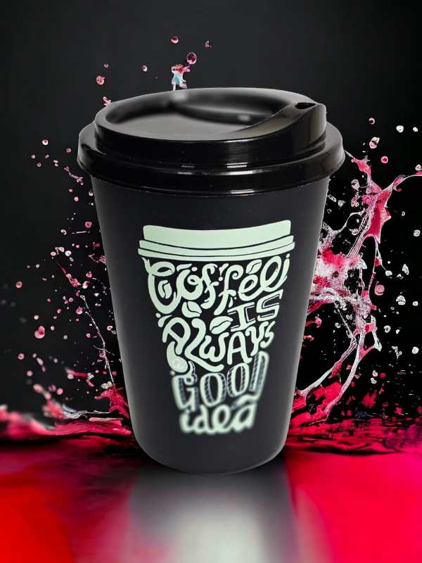 Reusable Coffee Travel Mugs with Spill-Proof Lid