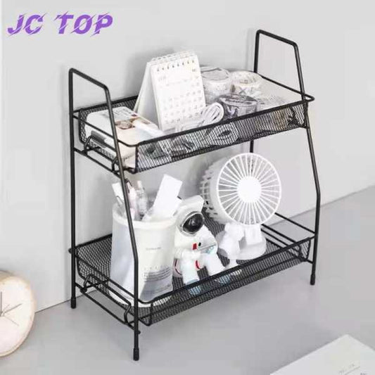 Imperial 2-Tier Metal Storage Rack – Multi-Purpose Organizer