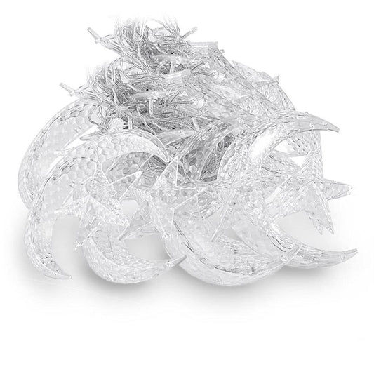 Star 12 Stars 138 LED Curtain String Lights, Window Curtain Lights with 8 Flashing Modes Ramadan Decoration for Christmas, Wedding, Party, Home Decorations (Warm White)