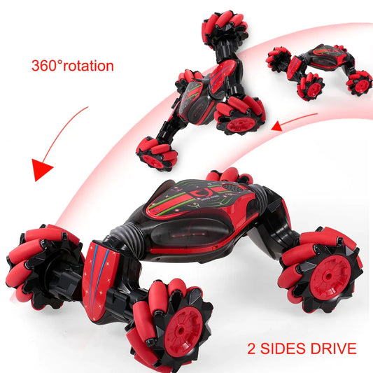 HAND GESTURE SENSOR + REMOTE CONTROL STUNT CAR