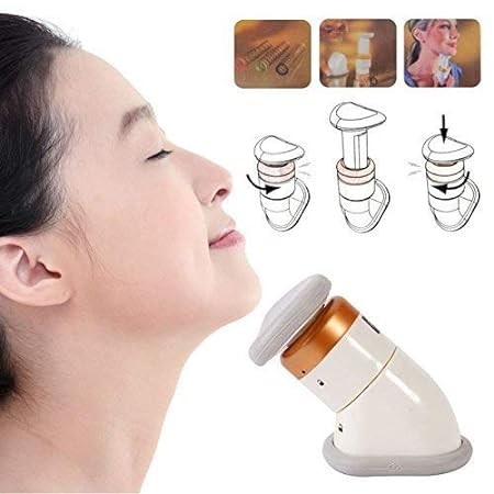 Neckline Slimmer and Chin Exerciser Set - Portable Massagers for Reducing Double Chin and Improving Jawline