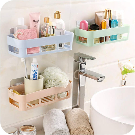Imperial rectangular storage rack/organizer basket/bathroom shelf/wall mounted shelf