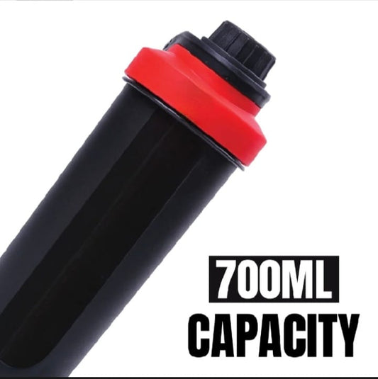 Imperial Shaker Bottle 700ml/black Elegant Water Bottle