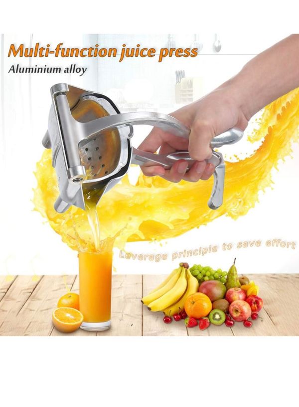 Imperial Fruit Press Juicer Manual/alloy Lemon Squeezer/heavy Duty Hand Press Detachable Easy Fresh Fruit Juicer Press Handheld Fruit Juice Squeezer