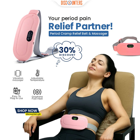 Period Cramp Relief Belt & Massager