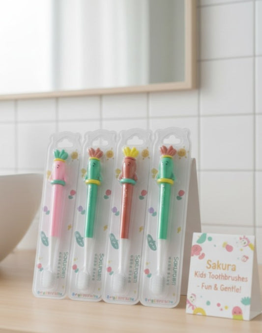 Sakura Kids Soft Bristle Toothbrushes