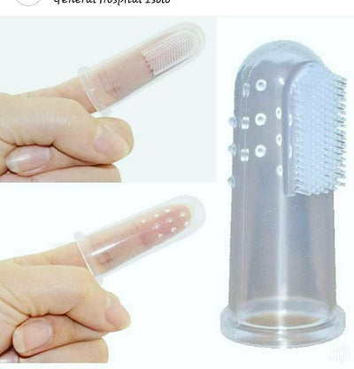 Finger Toothbrush Baby Tongue Brush Teeth Soft Silicon Material