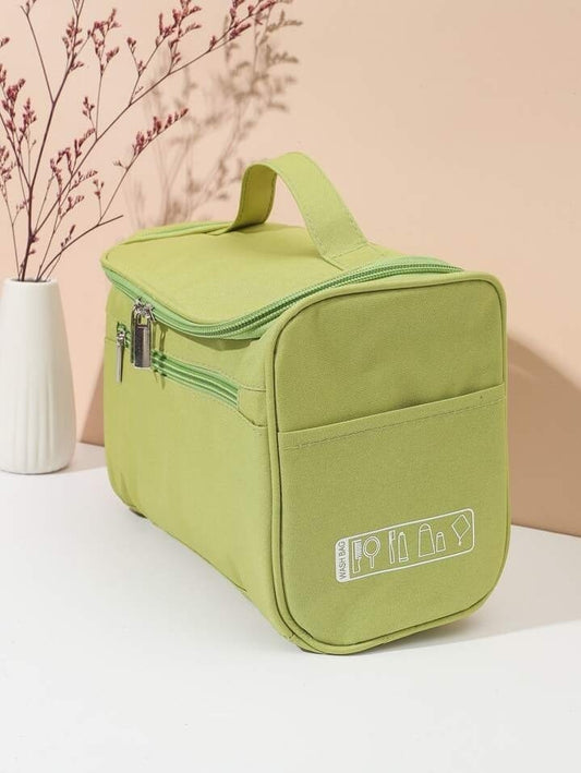 Portable Green Travel Toiletry Bag