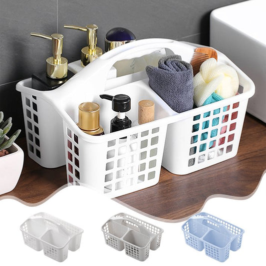 Imperial 3-compartment Storage Basket/plastic Storage Basket For Multipurpose